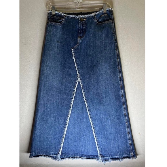 Y2K Abercrombie & Fitch Frayed Skirt - Picture 1 of 5